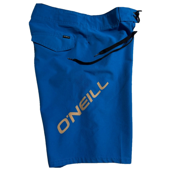O’Neill Swim Trunks Blue Black Youth Men Size 28 Inches Teen Surf Shorts - Picture 2 of 10
